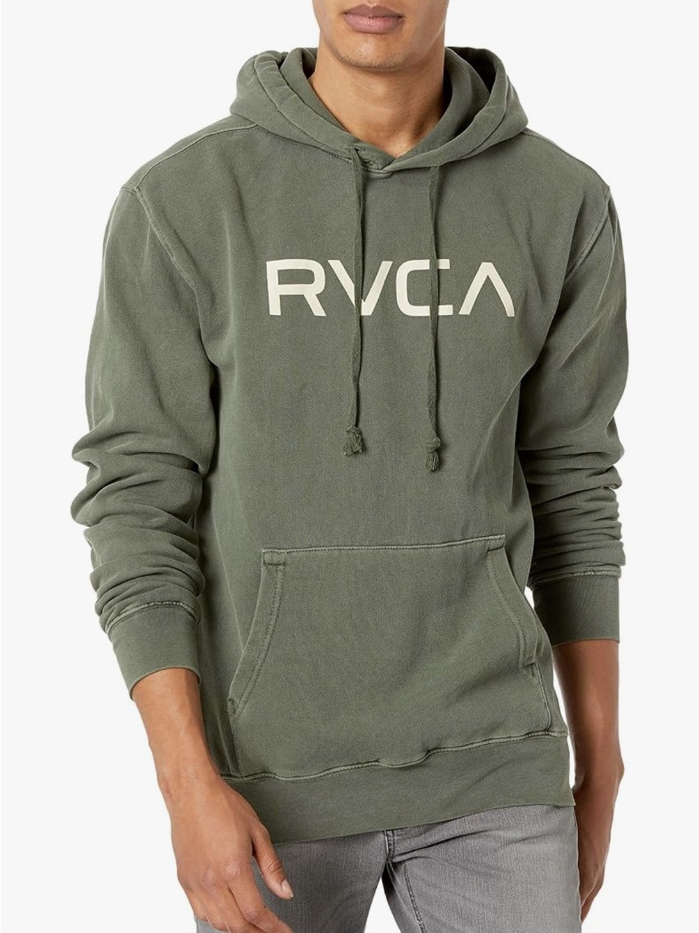RVCA Men’s Green Hoodie